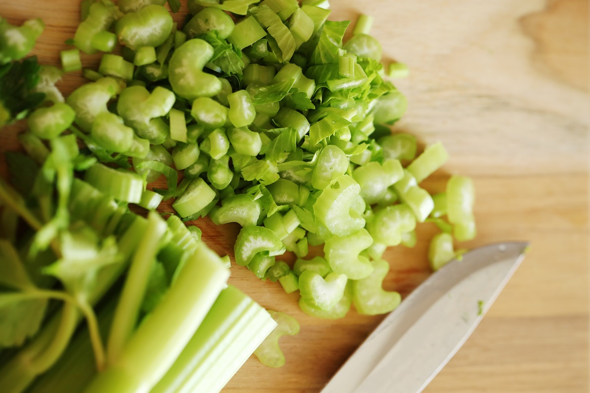 nakrájený celer